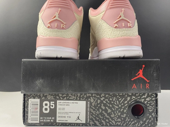 Air Pink 3 Jordan CK9246-116 Sail 0212